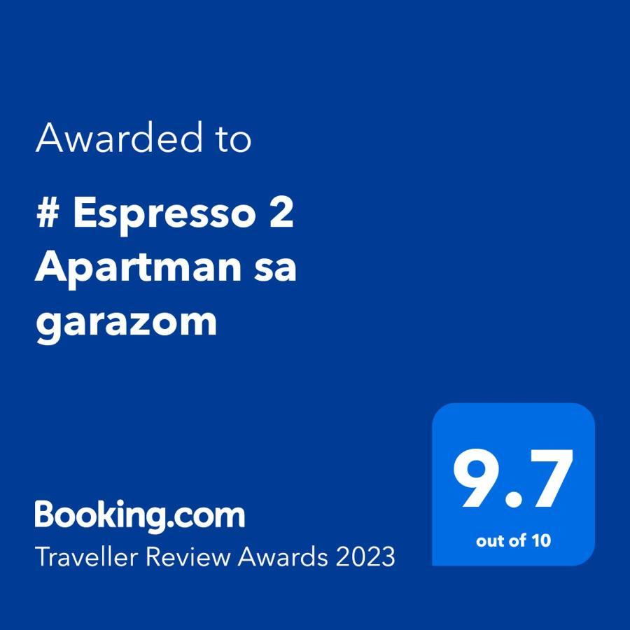 # Espresso 2 Apartman Sa Garazom Sremska Mitrovica Bagian luar foto